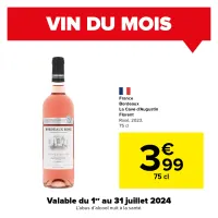 Vin du mois ticket non publié